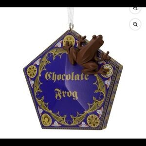 NWT Harry Potter Chocolate Frog hallmark Christmas tree ornament